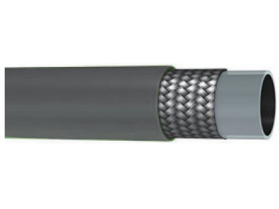 SCL-平滑復合導電PTFE鋼編管硅膠保護 SAE100R14